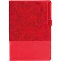 Libadiye Tarihsiz  Defter Kırmızı 14,5 x 21 cm