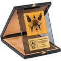 EKT-710 Kutulu Kristal Plaket  18 x 24 cm