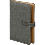 Burgaz Kılıflı Defter Füme 14,5 x 23 cm
