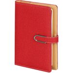 Burgaz Kılıflı Defter Kırmızı 14,5 x 23 cm