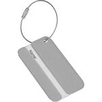 VLZ-01 Valiz Etiketi Gümüş 8 x 4,3 cm