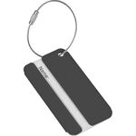 VLZ-01 Valiz Etiketi Siyah 8 x 4,3 cm