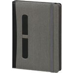 KP-30 Gizli Spiralli Ajanda Kapağı Füme 16,5 x 22 cm