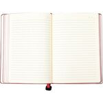 Tavşanlı Tarihsiz Defter Kırmızı 13 x 21 cm