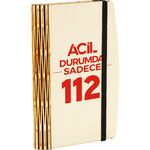 AH-010 Ahşap Notluk  10 x 13,5 x 2 cm