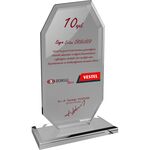 EKT-102 Kristal Plaket Şeffaf 12 x 19 cm