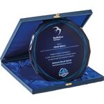 EKT-440 Kutulu Kristal Plaket  25 x 25 cm