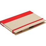 GD-017 Renkli Yapışkanlı Notluk Kırmızı 17,5 x 12 x 1,5 cm