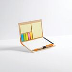 GD-017 Renkli Yapışkanlı Notluk Kırmızı 17,5 x 12 x 1,5 cm