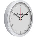V30-570-G Metalize Duvar Saati Gümüş Ø 35 cm