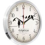 V30-980-B Metal Duvar Saati  Ø 25 cm
