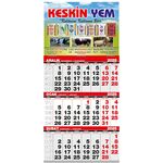 GMC-03 Ekonomik Küçük Boy Gemici Takvim  31 x 63 cm