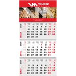 GMC-16 Jumbo Gemici Takvim  39,6 x 83 cm