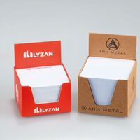 KUP-300 Küp Bloknot  8 x 8 x 3,3 cm