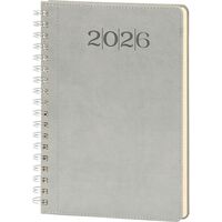 Darıca-S Spiralli Haftalık Ajanda Gri 20 x 28 cm