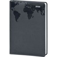 Kandilli Günlük Ajanda Siyah 17 x 24 cm