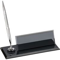 KM-35 Kristal Masa Seti Siyah 8 x 21 cm