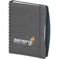 Tuzla Spiralli Günlük Ajanda Füme 17 x 24 cm