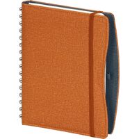 Tuzla Spiralli Günlük Ajanda Taba 17 x 24 cm