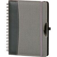 Ümraniye Gizli Spiralli Günlük Ajanda Füme 16,5 x 22 cm