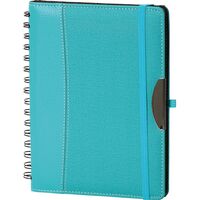 Ümraniye Gizli Spiralli Günlük Ajanda Turkuaz 16,5 x 22 cm