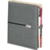 Çeşme Organizer Ajanda Füme 18 x 23 cm