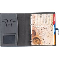 Çeşme Organizer Ajanda Füme 18 x 23 cm