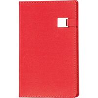 Edremit Tarihsiz Defter Kırmızı 13 x 21 cm