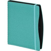 KP-20 Gizli Spiralli Ajanda Kapağı Turkuaz 17 x 24 cm