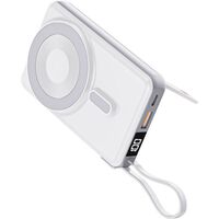 PWB-10 4 in 1 MagSafe PowerBank Beyaz 10.000 mAh
