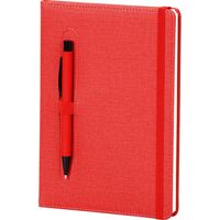 Vefa Tarihsiz Defter Kırmızı 15 x 21 cm