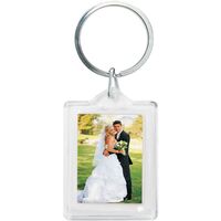 AN-4210-H Çift Yön Anahtarlık Şeffaf 3,5 x 4 cm