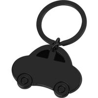 AN-5386 Çift Yön Anahtarlık Siyah 4,2 x 8 cm