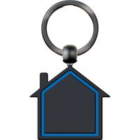 AN-5635 Tek Yön Anahtarlık Lacivert 3,9 x 7 cm