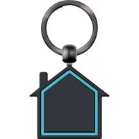 AN-5635 Tek Yön Anahtarlık Turkuaz 3,9 x 7 cm