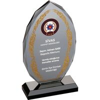 EKT-155 Kristal Plaket  12 x 20 cm