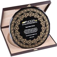 EKT-200 Kutulu Kristal Plaket  25 x 25 cm