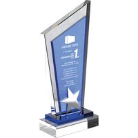 EKT-770 Kristal Plaket  13 x 28 cm