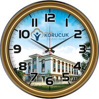 V30-504-A Plastik Duvar Saati  Ø 46 cm