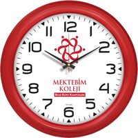 V30-504-K Plastik Duvar Saati  Ø 46 cm