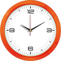 V30-506-T Plastik Duvar Saati  Ø 35 cm