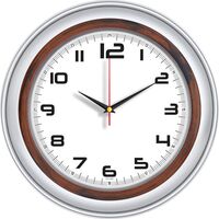 V30-509-G Plastik Duvar Saati  Ø 40 cm