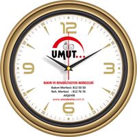 V30-522-AV Plastik Duvar Saati  Ø 34 cm