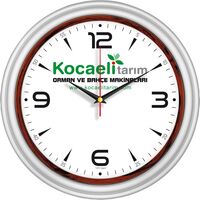 V30-522-G Plastik Duvar Saati  Ø 34 cm