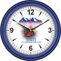 V30-523-L Plastik Duvar Saati  Ø 42 cm