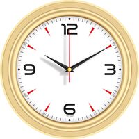 V30-527-A Plastik Duvar Saati  Ø 32 cm