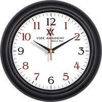 V30-527-S Plastik Duvar Saati  Ø 32 cm