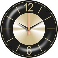 V30-529-SAM Bombe Cam Duvar Saati  Ø 30 cm