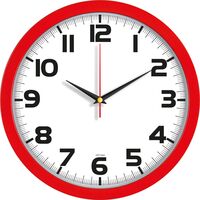 V30-533-K Plastik Duvar Saati  Ø 30 cm