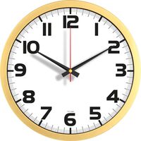 V30-534-A Plastik Duvar Saati  Ø 35 cm